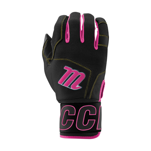 Marucci, Blacksmith Batting Gloves, MBG2BKSMY-BK/PK
