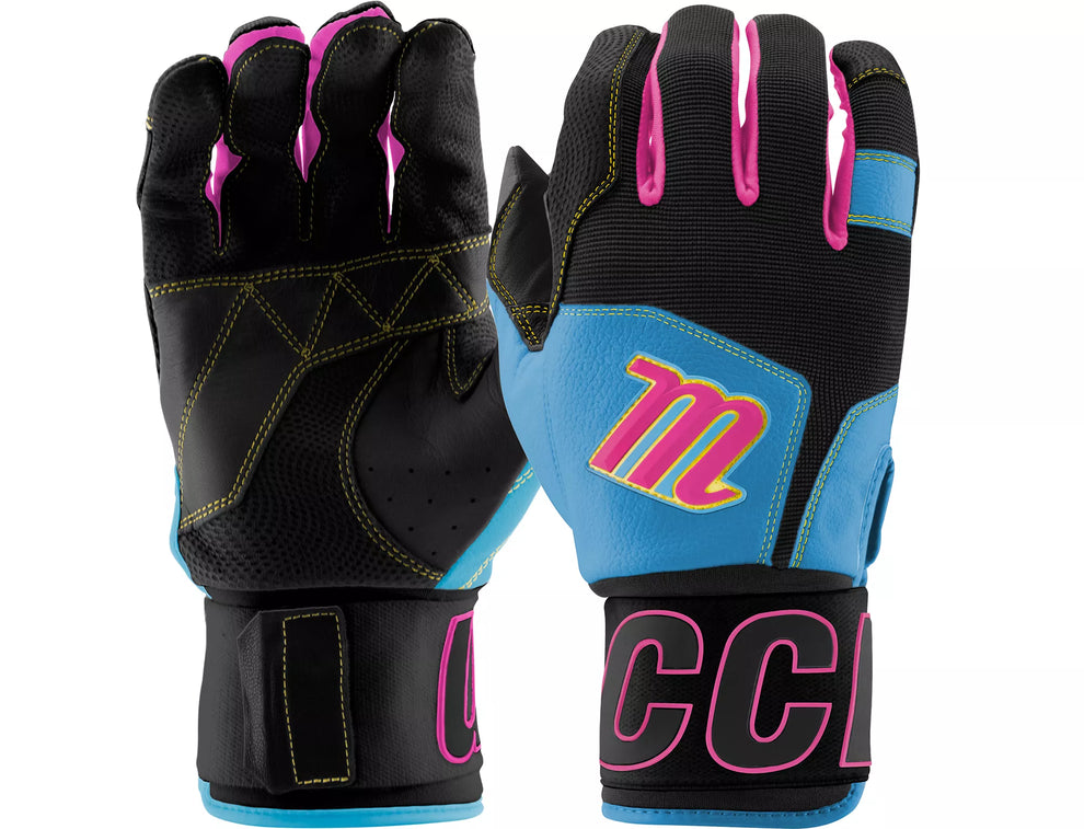 Marucci, Blacksmith Batting Gloves, MBG2BKSMY-BK/CB