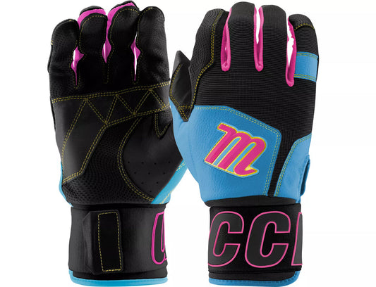 Marucci, Blacksmith Batting Gloves, MBG2BKSMY-BK/CB