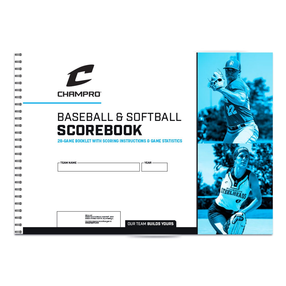 Champro Baseball or Softball Scorebook A07