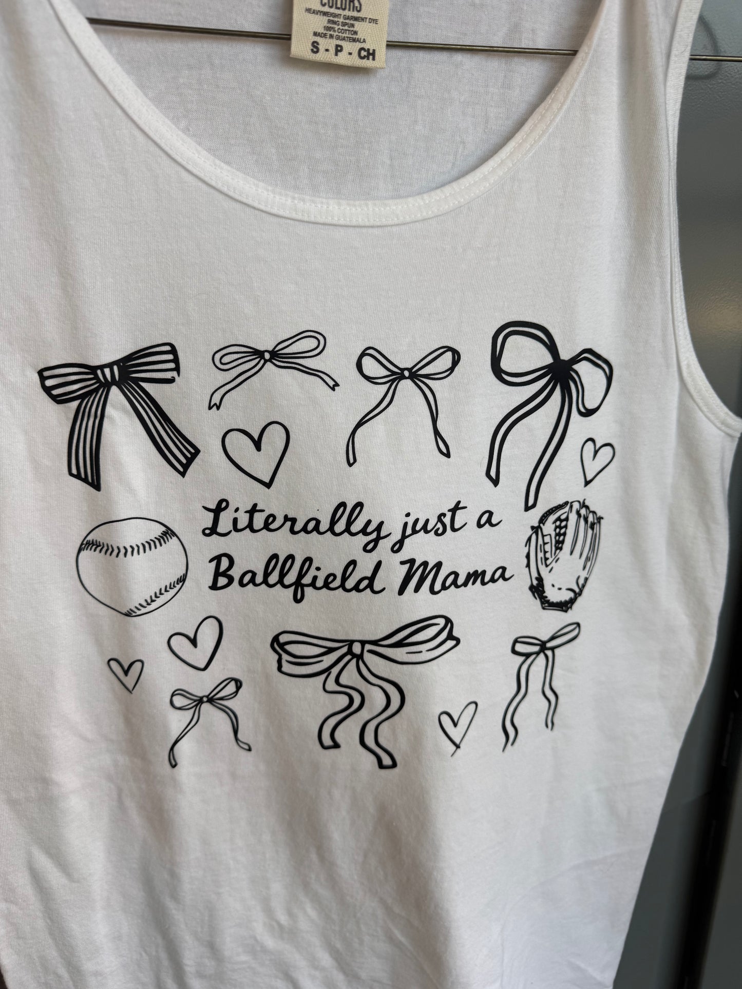 Literally just a ballfield mama