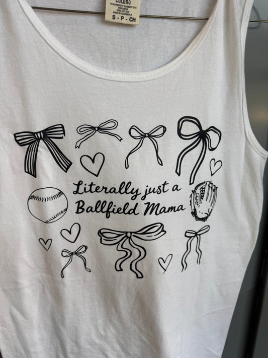 Literally just a ballfield mama