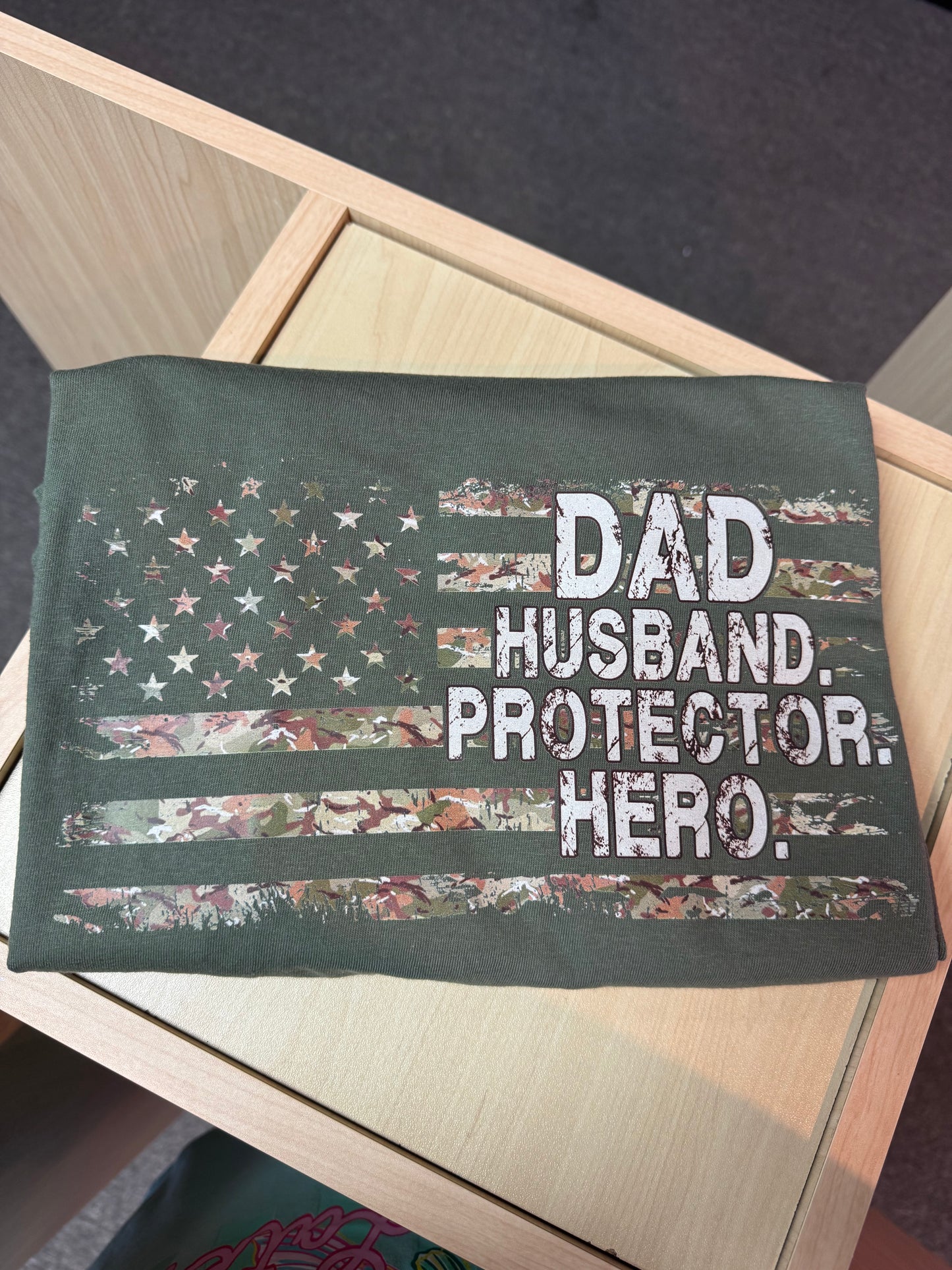 Dad, husband, protector, hero